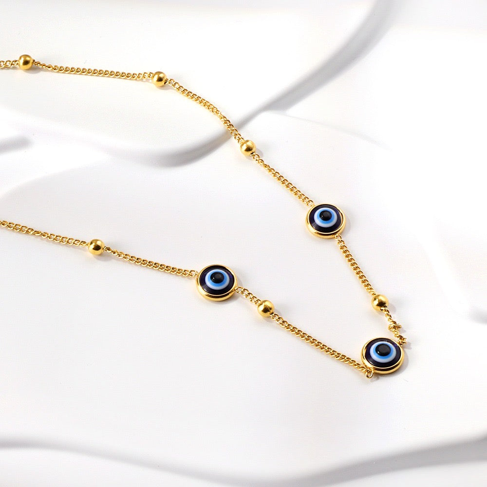 Azure Eye Necklace