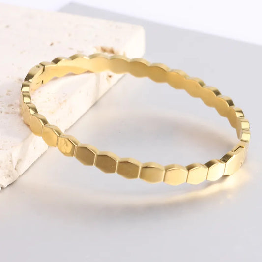 Golden Facets Bracelet